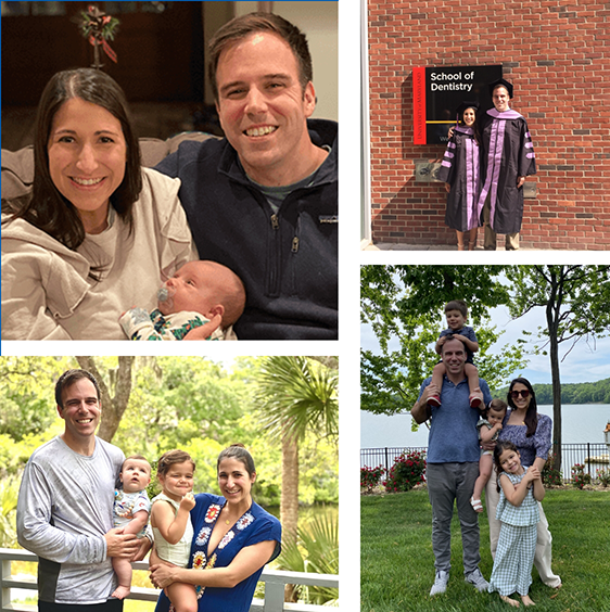 Doctor Candon with his wife and their daughter